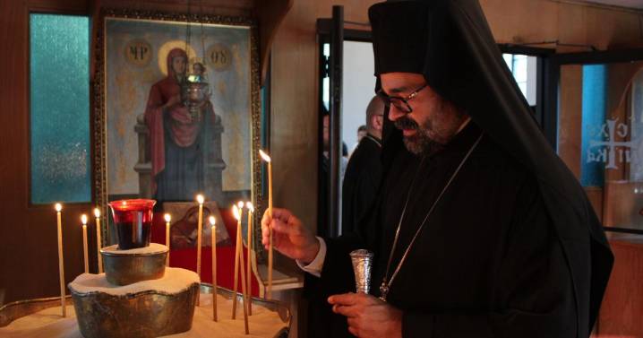 Metropolitan Nathanael celebrates feast of Holy Transfiguration in Mason City