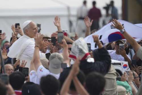 Pope Leo XIV tells 1 million Catholic youths that they are ‘the sign a different world is possible’