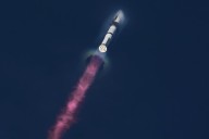 Latest launch of SpaceX's Starship deploys 8 dummy satellites, then splashes down into Indian Ocean