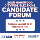 EVENT REMINDER: Candidate Forum set for Tuesday