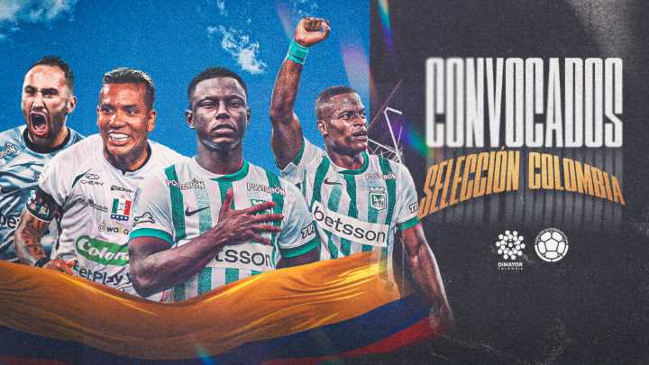 Cuatro jugadores de la Liga BetPlay DIMAYOR convocados a la Selección Colombia