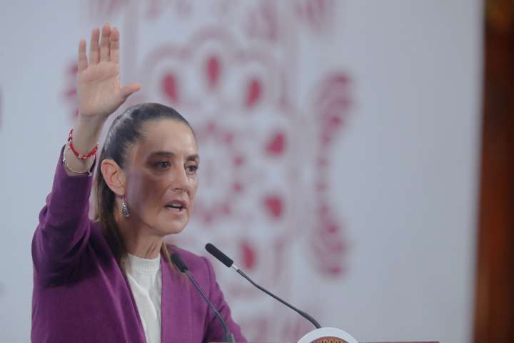 Sheinbaum dice que el dron de EE.UU. que sobrevoló el centro de México fue a petición de su  gobierno