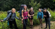 Umbrella Project conducts early summer hike on Appalachian Trail