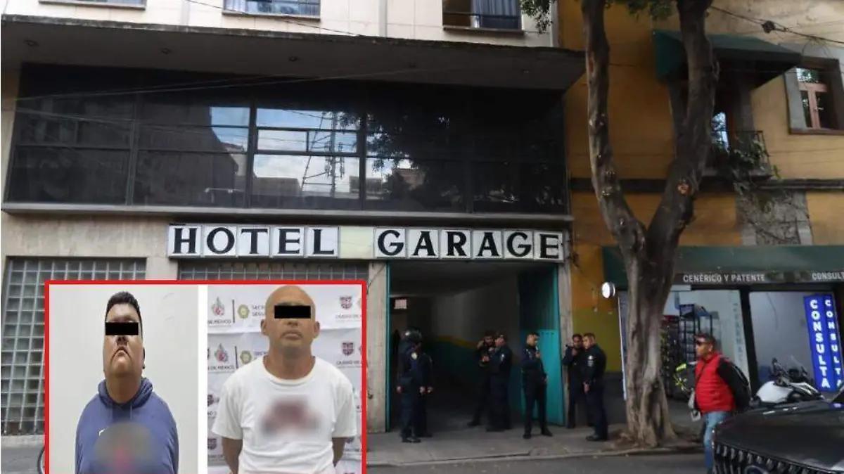 Detienen a presuntos responsables de asaltar y balear a extranjera en hotel del Centro Histórico