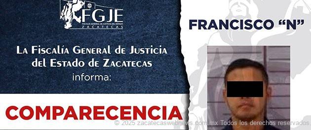 FISCALÍA DEL ESTADO DE ZACATECAS COMPLEMENTA ÓRDENES DE APREHENSIÓN Y PRESENTACIÓN