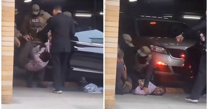 VIDEO: "¡Me voy a dejar, espérate!": Detienen a influencer en plena transmisión en vivo en Los Ángeles