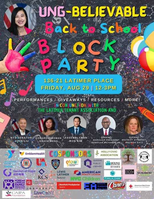 CM Ung announces free back-to-school block party, including giveaways and live entertainment