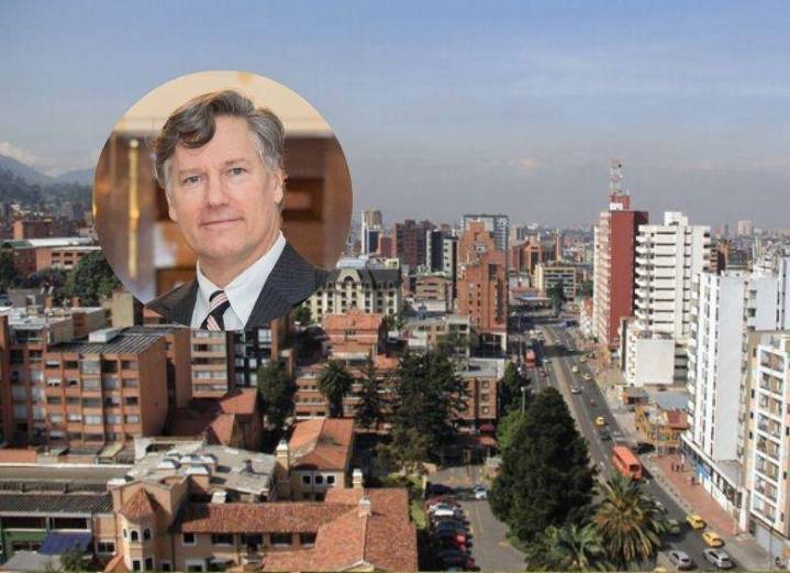 El subsecretario de Estado de EE. UU. Christopher Landau homenajea sus lazos con Bogotá y la travesía de sus abuelos al migrar a Colombia