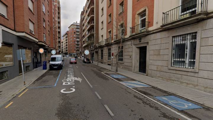 Una explosión de gas en Zamora provoca un incendio en un camión y un edificio