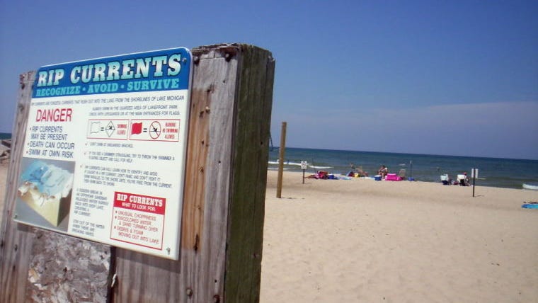 High waves forecast for Great Lakes shorelines. Where to avoid the water on Aug. 25