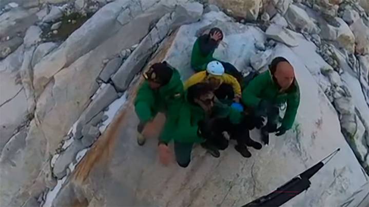 Rescate nocturno en Benasque: cuatro montañeros con hipotermia salvados por el Greim