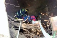 Cae mujer a socavón en la Gustavo A. Madero