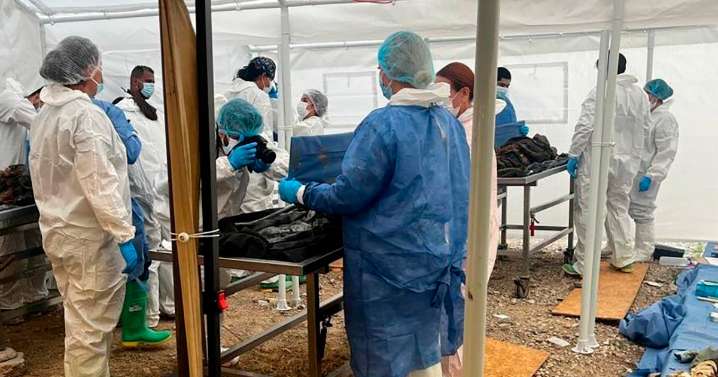 Suman 53 víctimas de Plenitud identificadas; hay 333 aún sin nombre