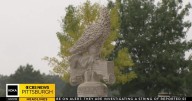 High school freshman builds military monument to honor alumni who have served