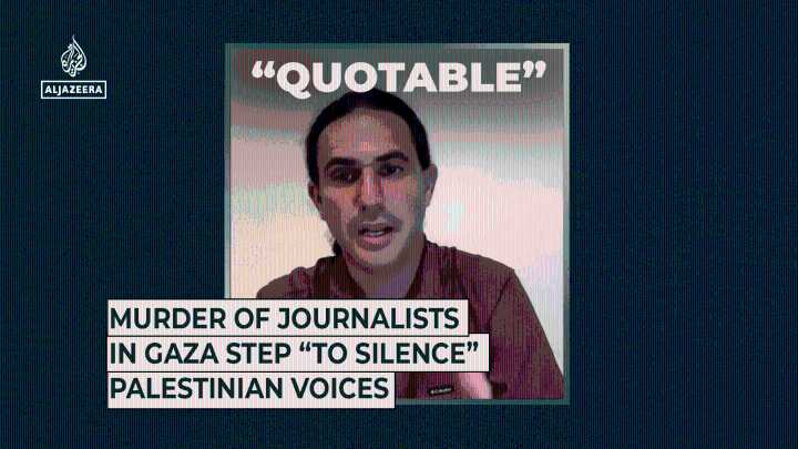 Murder of journalists in Gaza step “to silence” Palestinian voices