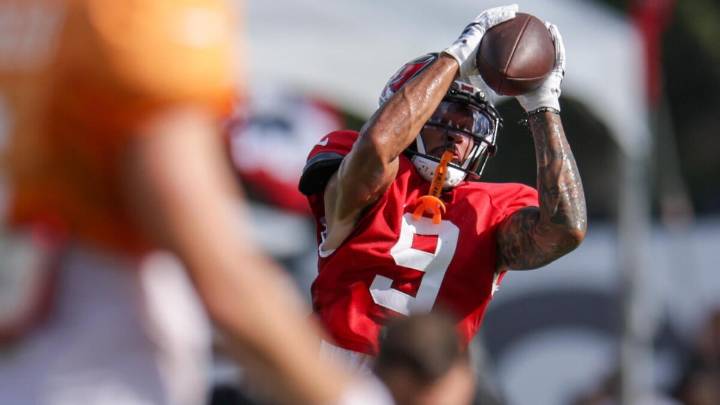 How Buccaneers WR depth chart is shaping up in camp, from timeless Mike Evans to rookie Emeka Egbuka and more