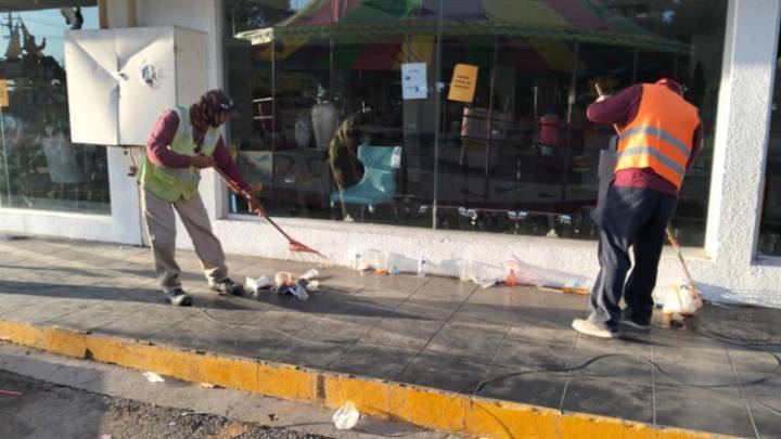 Retiran 42 toneladas de basura tras fiesta de San Lorenzo