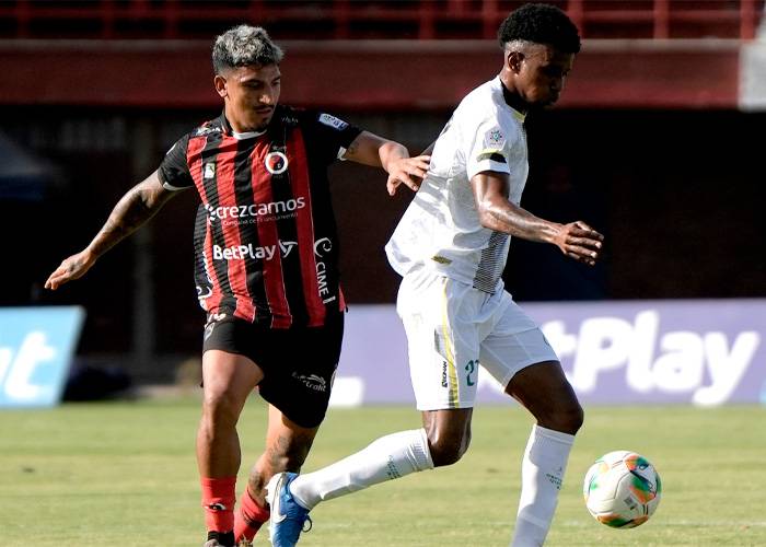 En partido aplazado de la 3ª fecha del Torneo Betplay, Cúcuta y Quindío empataron 2×2