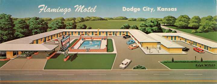 Here this is you: Flamingo Motel, 2406 W. Wyatt Earp Blvd., Then and Now