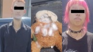 Detienen a Pareja que Escondía Droga en un Peluche; Abuelita los Denunció en Monterrey