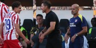 Los detalles del cortocircuito entre Julián Álvarez y Simeone tras el cambio en la caída del Atlético de Madrid: “Hay una desilusión importante”