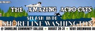 The Amazing Acro-Cats at Shoreline College Theater August 28