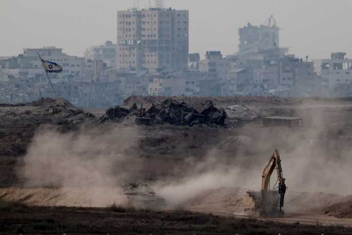 Satellite images of Gaza City operation