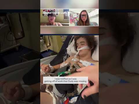 Teen who survived 240-foot ravine fall wakes from coma