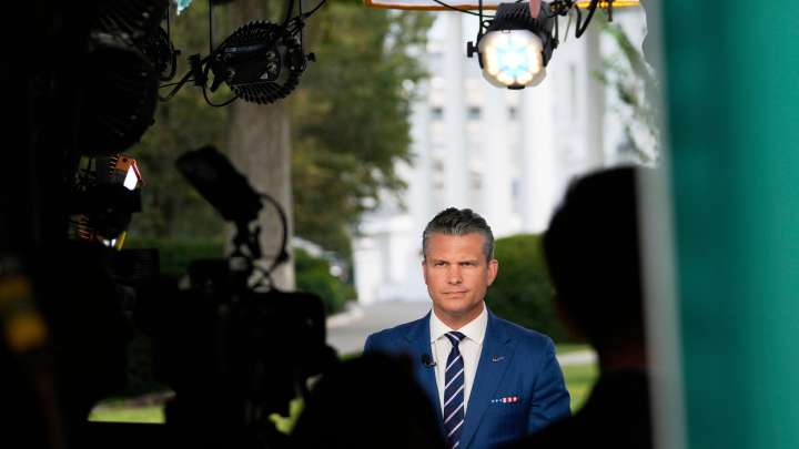 Hegseth reposts video on social media featuring pastors saying women shouldn't be allowed to vote