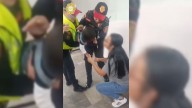 Salvan policías a bebé que se estaba ahogando con un cacahuate en el Metro