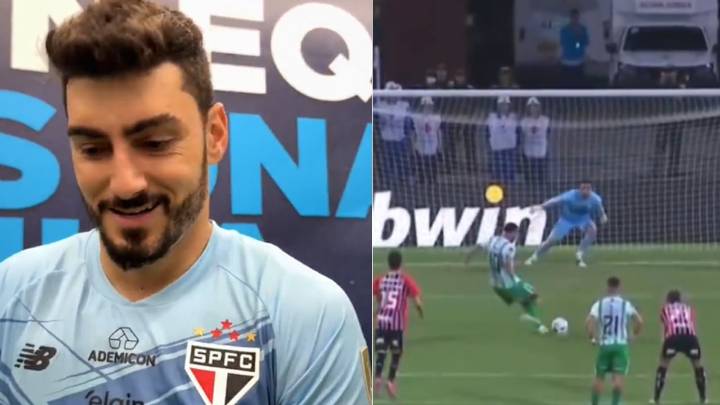 Habló el arquero de São Paulo: reveló qué le dijo a Edwin Cardona para que fallara los penales