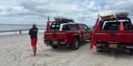 Emerald Isle lifeguards and visitors talk beach conditions after Hurricane Erin