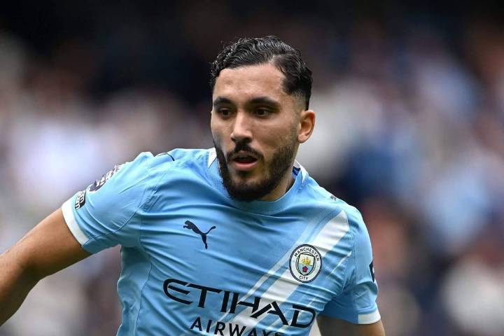 Manchester City’s Rayan Cherki out for around two months with thigh injury, says Pep Guardiola