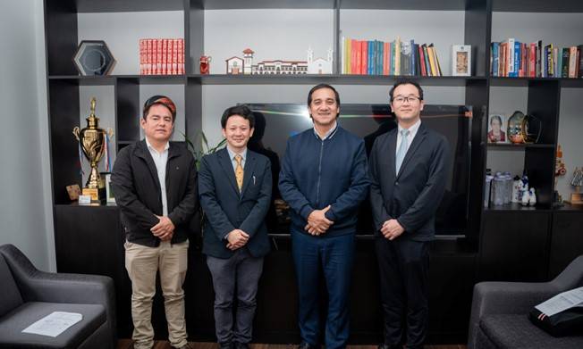 Alcalde de Chachapoyas se reúne con JICA para impulsar cooperación turística