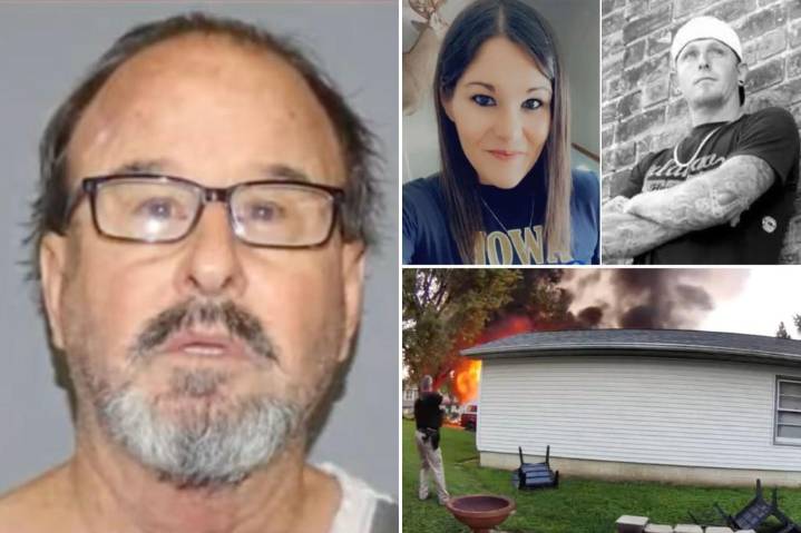 Iowa man Dennis Burnell dies after fatally shooting Brandon Oman,  Stevie Oman, setting home on fire