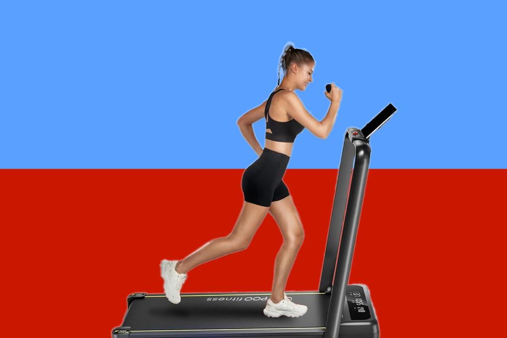 Snag a foldable treadmill for 47% off before Labor Day