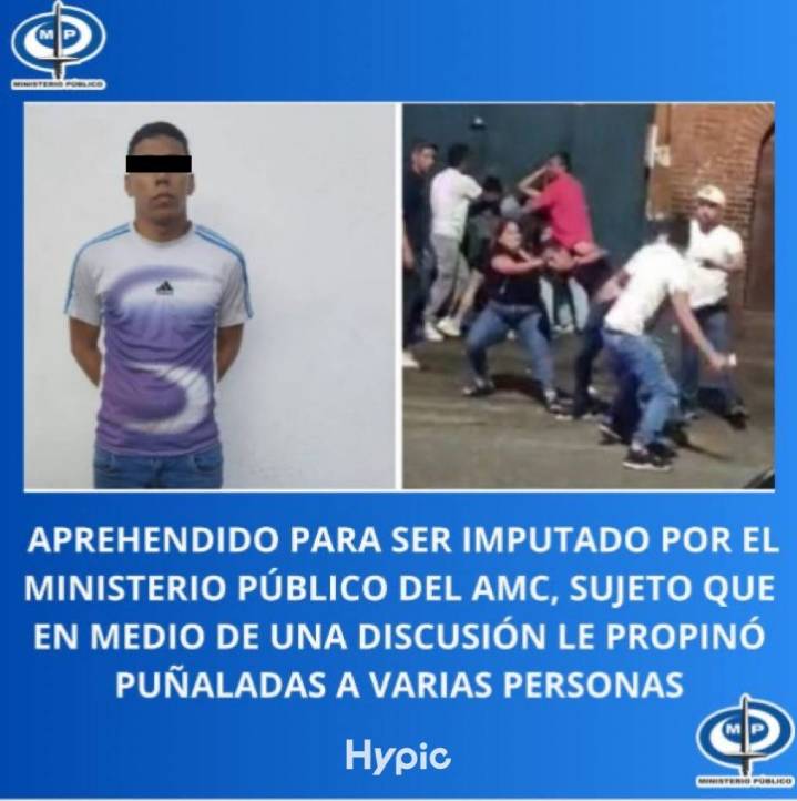 Aprehendido por apuñalar a dos personas en Baruta