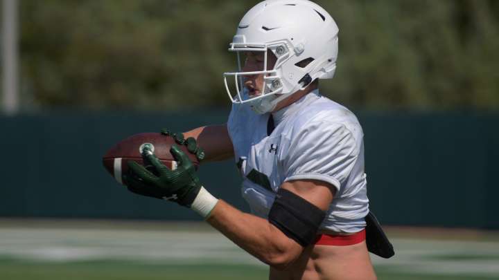 How a former QB turned into a key pass-catching target for CSU