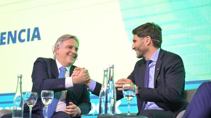Pullaro y Llaryora juntos en Rosario: primeras apariciones de Provincias Unidas