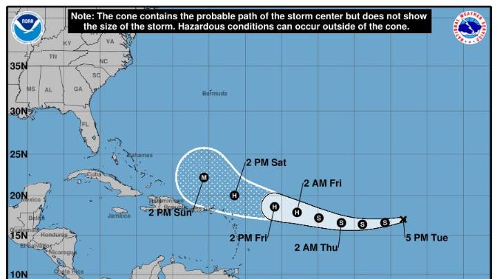 Erin on track to be a major hurricane. Will it impact…