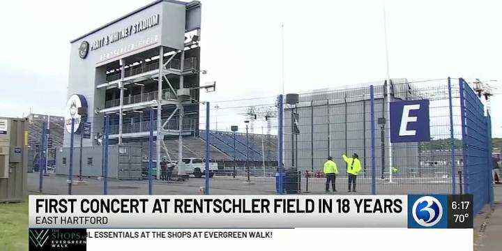 Rentschler Field holding first concert in 18 years