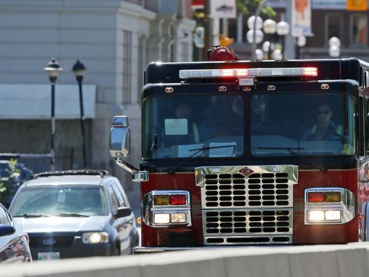 Firefighters respond to fire on Hallet Street