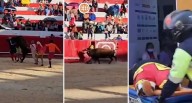 Huamachuco: vaca atacó a comediante durante espectáculo en plaza de toros