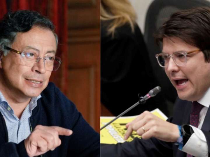 Gustavo Petro se equivocó y llamó por otro nombre a Miguel Uribe Turbay durante un homenaje