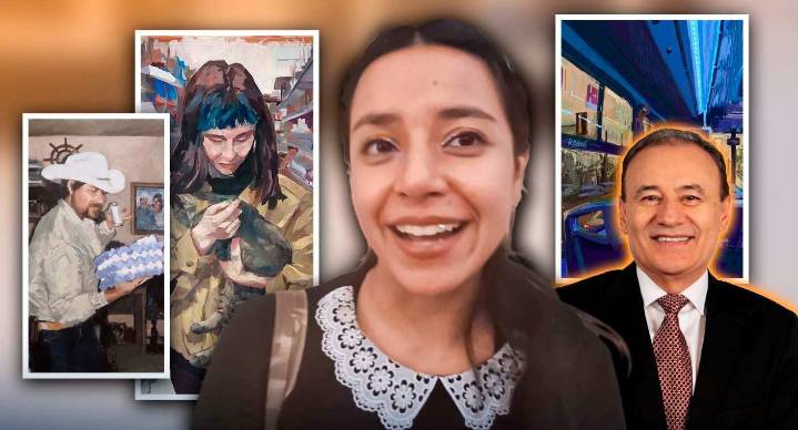 Estudiante de Unison pintará retrato del gobernador Alfonso Durazo: Ella es Karen Robles, ganadora del Premio Estatal de la Juventud