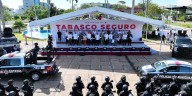 Entran en operación 100 nuevas patrullas y equipos tácticos para fortalecer la seguridad en Tabasco; “hay resultados contundentes, pero también mucho por hacer”, afirma el Gobernador Javier May