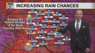 Temperatures heat up through Thursday