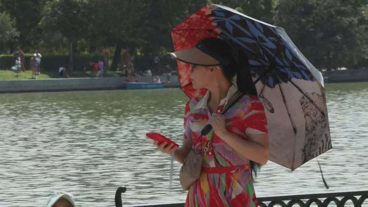 Temperaturas altas, con valores de 39ºC y 40ºC en el centro y sur de Madrid para este lunes