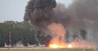 Un avión polaco se estrelló durante el ensayo para un espectáculo aéreo