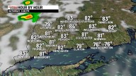 Classic Mid-August weather this weekend and mostly dry. Beautiful and cooler next week. Erin stays away from Connecticut